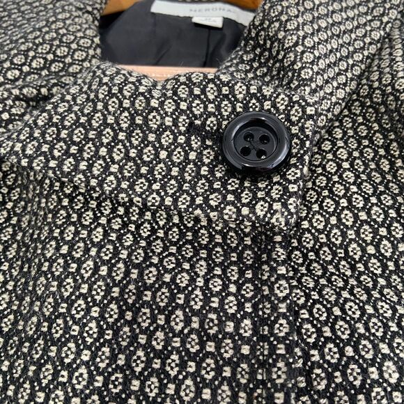 Merona Black and White Checkered Cropped Jacket. Size Medium - Picture 12 of 12